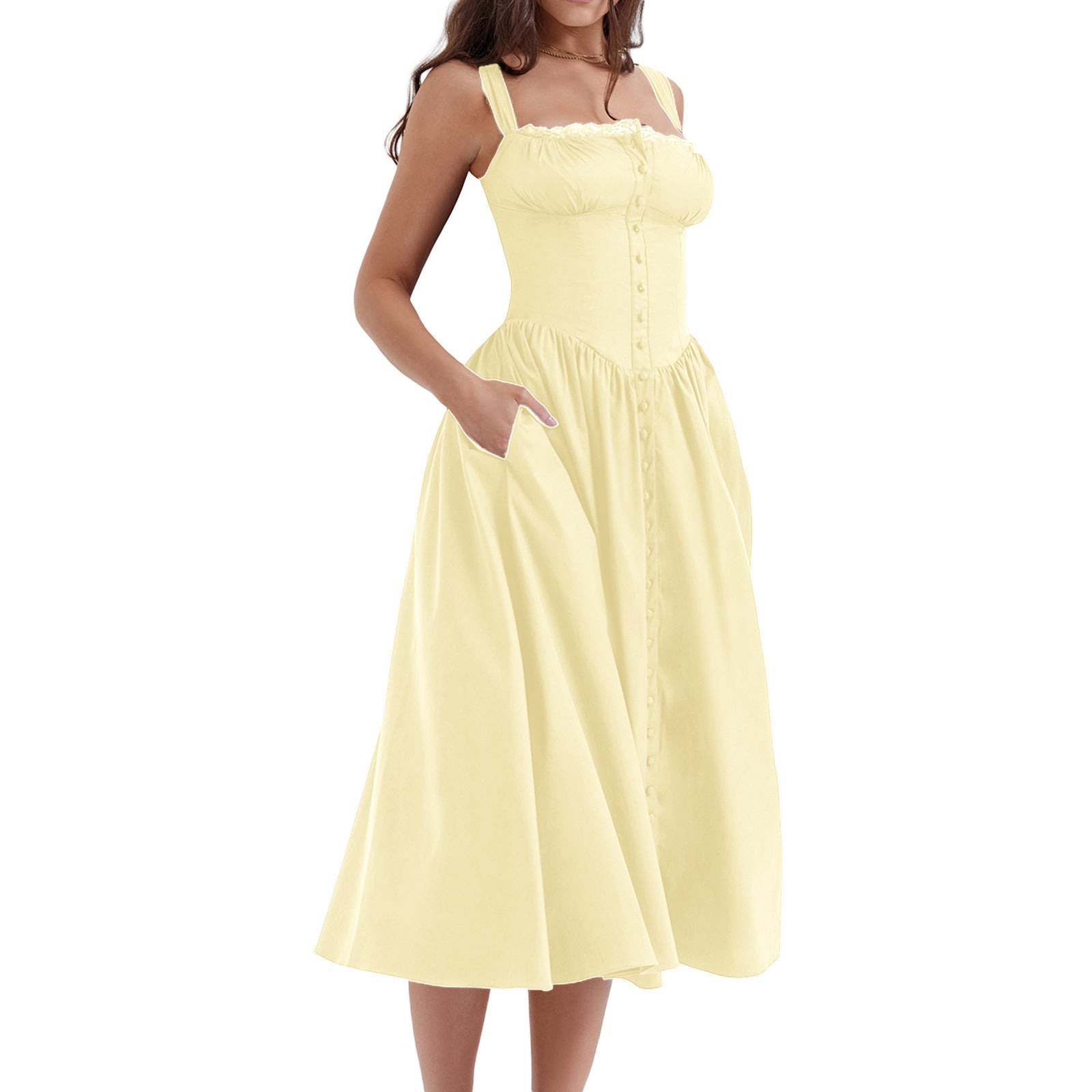 Floral Print Short Sleeve Maxi Dress - Pink
